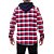 Camisa DC Shoes Manga Longa Runnels LS Masculina Vermelho - Imagem 2