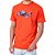 Camiseta Hurley Fastlane 2 Masculina Vermelho Mescla - Imagem 1