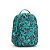 Mochila Kipling Seoul Leopard Flower Verde Escuro - Imagem 3