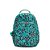 Mochila Kipling Seoul Leopard Flower Verde Escuro - Imagem 1