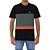 Camiseta Quiksilver Tijuana Stripe Masculina Preto - Imagem 1