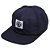 Boné DC Shoes Aba Reta Stamped Strapback Azul Marinho - Imagem 1