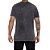 Camiseta DC Shoes International Steps Masculina Cinza Escuro - Imagem 2