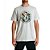 Camiseta Volcom Circle Stone Masculina Cinza - Imagem 1