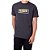 Camiseta Hurley Box Oversize Masculina Preto Mescla - Imagem 1