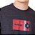 Camiseta Hurley Texture Masculina Preto Mescla - Imagem 3