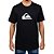 Camiseta Quiksilver Comp Logo Plus Size Masculina Preto - Imagem 1