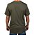 Camiseta Quiksilver Comp Logo Plus Size Masculina Verde - Imagem 2