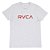 Camiseta RVCA Big RVCA Masculina Cinza Claro Mescla - Imagem 1