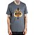 Camiseta MCD Regular Cranio Espada Masculina Cinza Escuro - Imagem 1