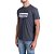 Camiseta Billabong Walled Masculina Cinza Escuro Mescla - Imagem 3