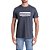 Camiseta Billabong Walled Masculina Cinza Escuro Mescla - Imagem 1