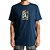 Camiseta Volcom Crostic Masculina Azul Marinho - Imagem 1