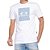 Camiseta Oakley Texture Graphic Masculina Branco - Imagem 1