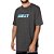 Camiseta Hurley Fastlane Masculina Preto Mescla - Imagem 1