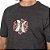 Camiseta Hurley Rose Masculina Preto Mescla - Imagem 3