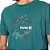 Camiseta Hurley Circle Foliage Masculina Petróleo - Imagem 3