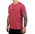 Camiseta RVCA Big RVCA Pigment Masculina Rosa Escuro - Imagem 3