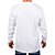 Camiseta Quiksilver Manga Longa Embroidery Masculina Branco - Imagem 2