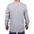 Camiseta Quiksilver Manga Longa Full Logo Masculina Cinza - Imagem 2