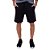 Bermuda Quiksilver Moletom Essentials Masculino Preto - Imagem 1