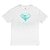 Camiseta Diamond Blue Print Masculina Branco - Imagem 1