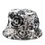 Chapéu DC Shoes Rip Tide Bucket Hat Marble Dupla Face Preto - Imagem 4