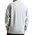 Moletom Volcom Careca Iconic Masculino Oversize Cinza Mescla - Imagem 2