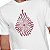 Camiseta Volcom Vibey Stone Masculina Branco - Imagem 3