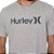Camiseta Hurley O&O Outline Masculina Cinza Mescla - Imagem 3