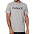 Camiseta Hurley O&O Outline Masculina Cinza Mescla - Imagem 1