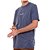 Camiseta Quiksilver Living Mirage Masculina Azul Marinho - Imagem 3