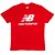 Camiseta New Balance Essentials Logo Masculina Vermelho - Imagem 1