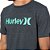 Camiseta Hurley O&O Outline Masculina Azul Marinho Mescla - Imagem 3