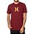 Camiseta Hurley Silk Icon Masculina Vinho - Imagem 1