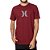 Camiseta Hurley Silk Icon Oversize Masculina Vinho - Imagem 1