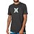 Camiseta Hurley Silk Icon Oversize Masculina Preto Mescla - Imagem 1