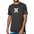 Camiseta Hurley Silk Icon Oversize Masculina Preto Mescla - Imagem 1