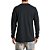 Camiseta Hurley Manga Longa O&O Solid Masculina Preto - Imagem 2