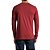 Camiseta Hurley Manga Longa O&O Solid Masculina Vinho - Imagem 2