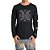 Camiseta Hurley Manga Longa Future Masculina Preto - Imagem 1