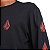 Camiseta Volcom Manga Longa Deadly Stone Masculina Preto - Imagem 3