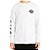 Camiseta Volcom Manga Longa Sick Masculina Branco - Imagem 1