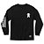 Camiseta Grizzly Manga Longa Mini Bear Masculina Preto - Imagem 1