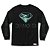 Camiseta Diamond Manga Longa Blueprint Masculina Preto - Imagem 1