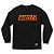 Camiseta Grizzly Manga Longa Two Faced Masculina Preto - Imagem 1