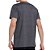 Camiseta Hurley Palms Roots Masculina Preto Mescla - Imagem 2