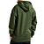 Moletom Volcom Aberto Single Stone Masculino Verde - Imagem 2