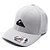 Boné Quiksilver Aba Curva Emb Solid Black Cinza - Imagem 1