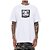 Camiseta DC Shoes DC Square Star Hss Masculina Branco - Imagem 1